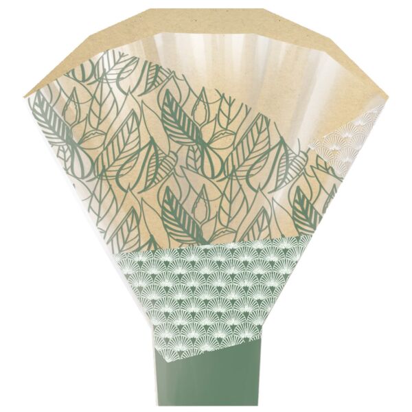Time-saving kraft and polypro sleeve Singular
