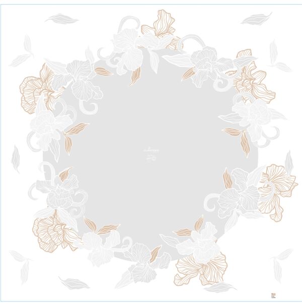 Polypro printed sheets Silas for water reserve 80x80 cm blanc 40