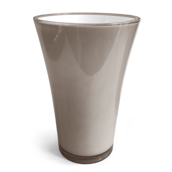 Unbreakable and scratch-resistant Fizzy vase T27 gris