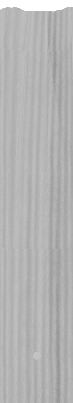 Time-saving polypro single stem case Krafting 16x80 cm blanc