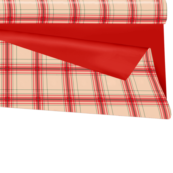 Rouleau en polypropylène mat Glasgow 2 0.99x25 m rouge 40