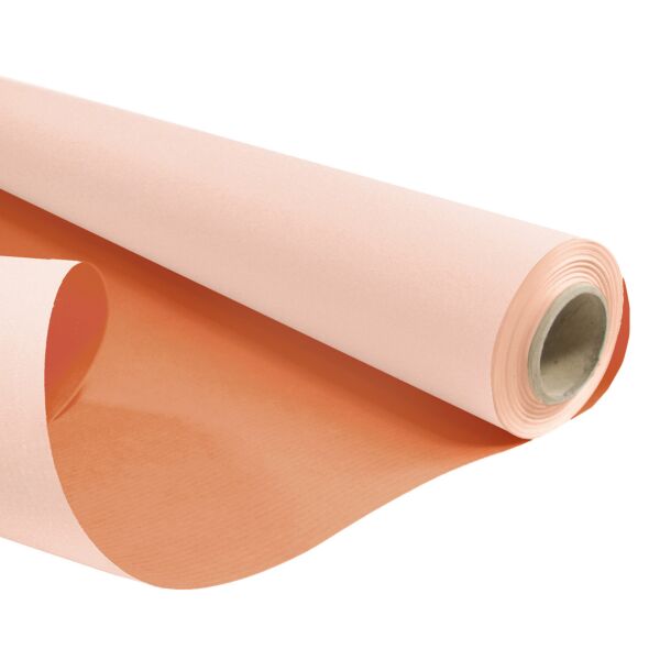 Rouleau kraft Duo Pastel 0.79x40 m rose 60