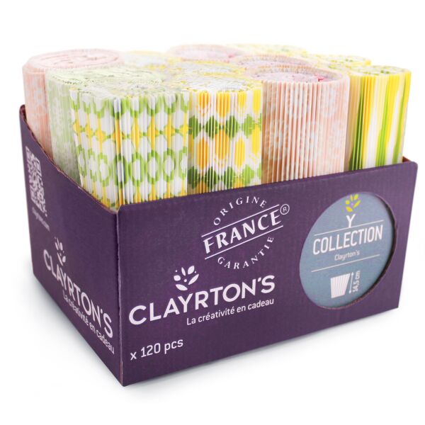 Adjustable pot holders pastel collection 16 cm multicouleur