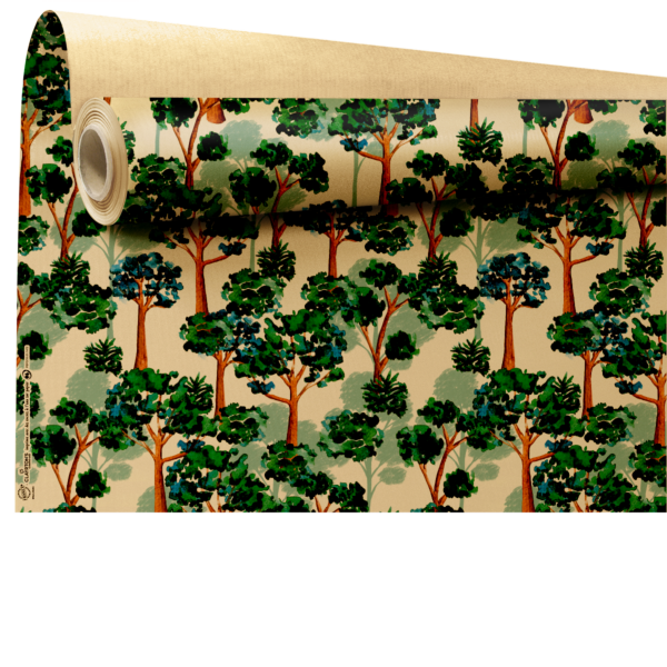 Patterned kraft roll - Murmure