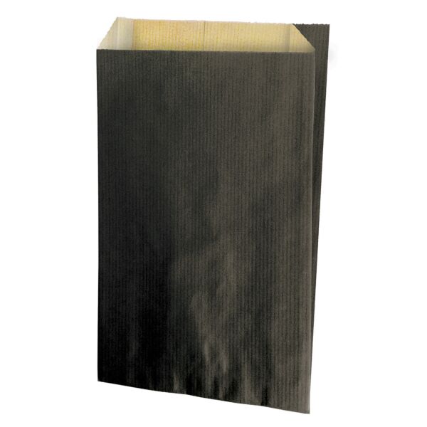 natural kraft black pouch