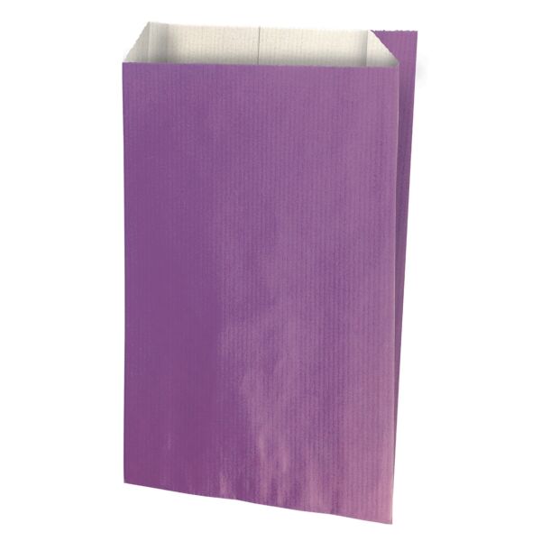 Plain bleached kraft envelope 7x12xcm violet