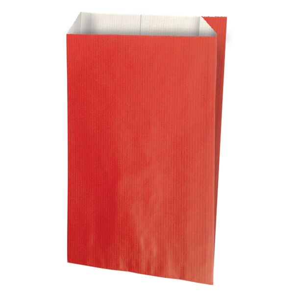 Plain bleached kraft envelope 16x27x8cm rouge