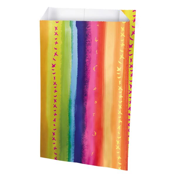 Pochette en kraft couché Color line 16x27x8cm multicouleur