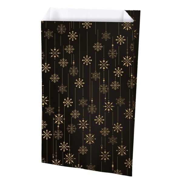 Coated kraft Snow pouch 24x41x7.5cm or