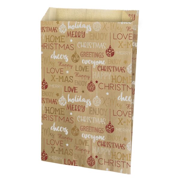 Natural kraft Message pouch