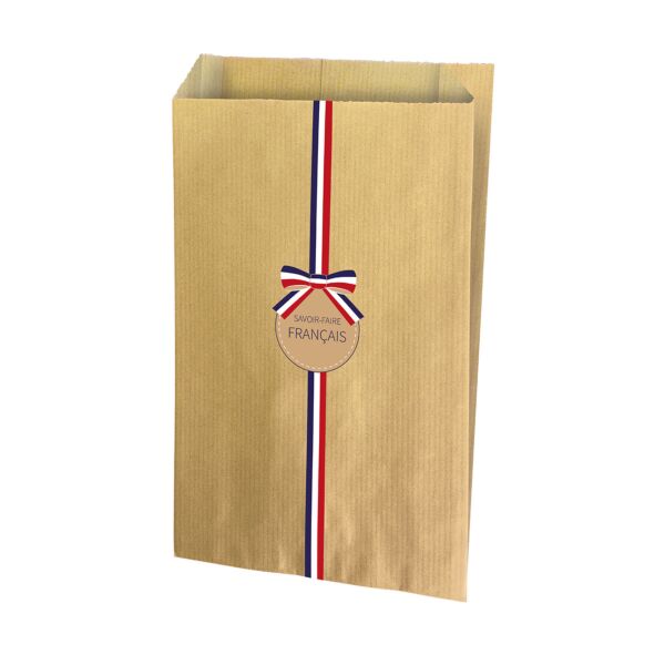 Pochette en kraft naturel Savoir faire français