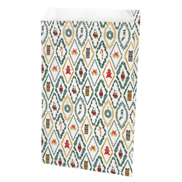 Kraft Theotime pouch 12x20x4.5cm vert