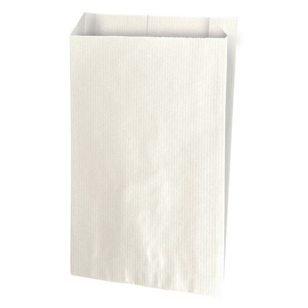 Plain bleached kraft envelope 18x35x6cm blanc