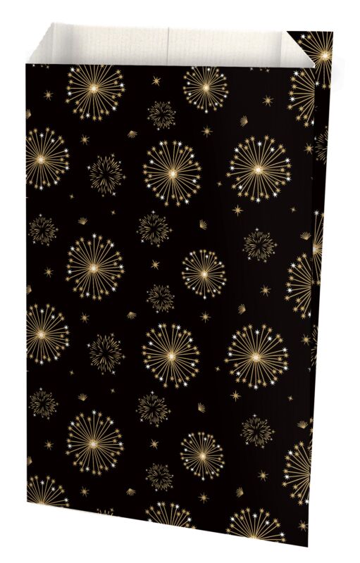 Coated paper pouch - Artifice 12x20x4.5cm or