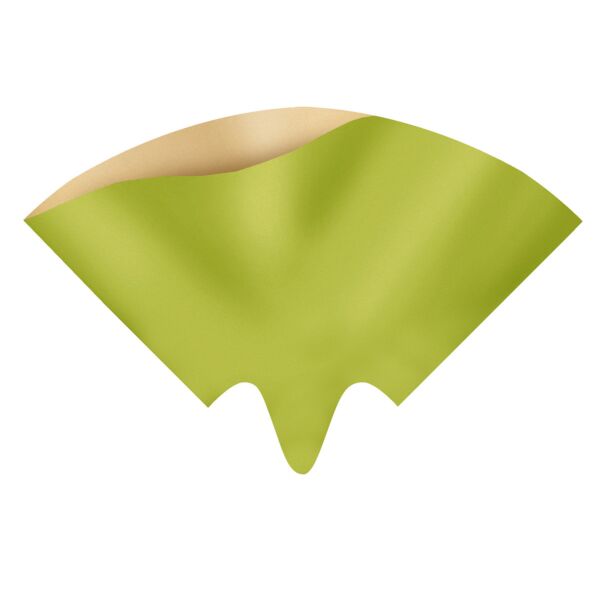 Quadro Kraft Duo moon shaped and water resistant sleeve 32x32 cm vert 100x10