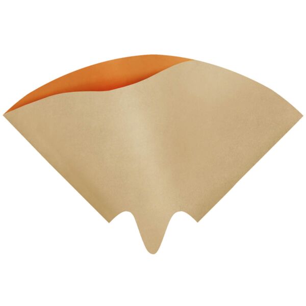 Quadro Kraft Duo moon shaped and water resistant sleeve 25x25 cm orange 1000