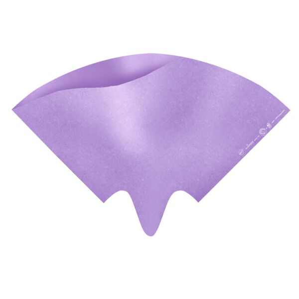 Quadro Kraft Duo moon shaped and water resistant sleeve 32x32 cm violet