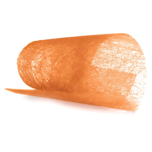 Fiber sheets Mistral for wedding 50x50 cm orange
