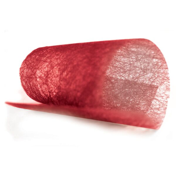 Fiber sheets Mistral for wedding 75x75 cm rouge