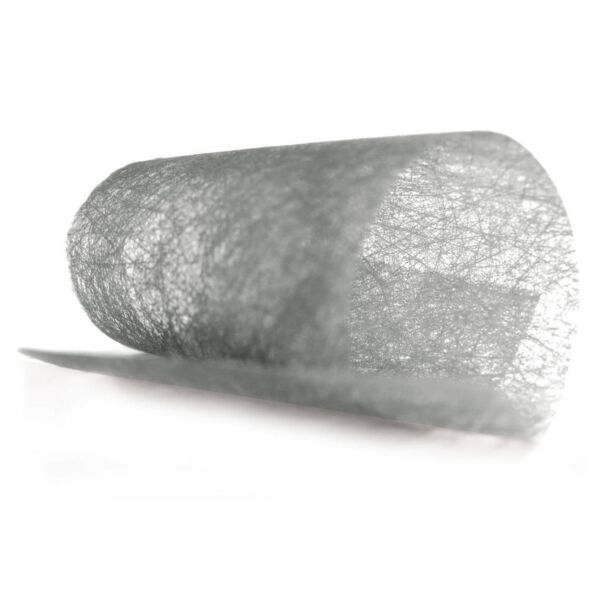 Fiber sheets Mistral for wedding 50x50 cm argent