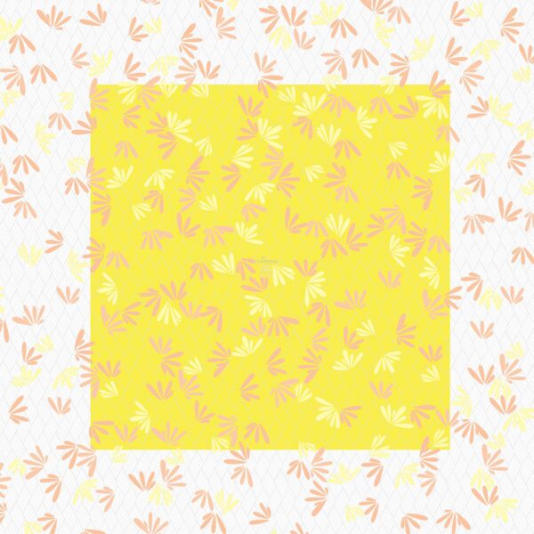 Rames fantaisie en polypropylène Aquatique pour bulle d'eau 80x80 cm orange 40