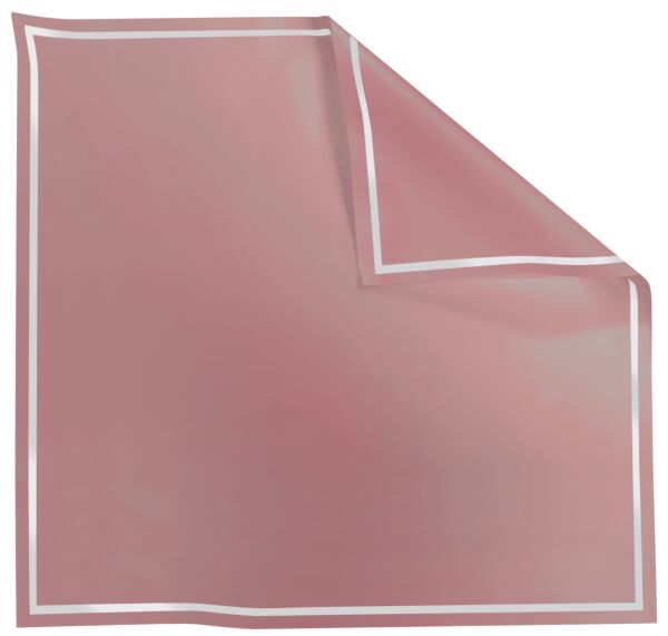 Carré Opaline Mat 70x70 cm rose 35µ