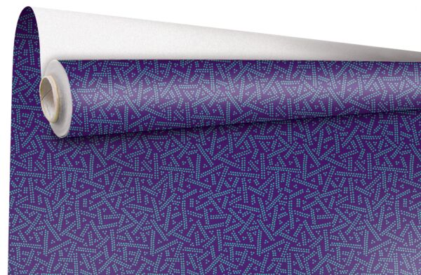 Papier cadeau Xerry 0.69x50 m noir 60