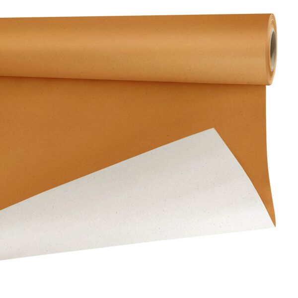 Rouleau de papier betterave - éco-responsable 0.79x40 m orange 80