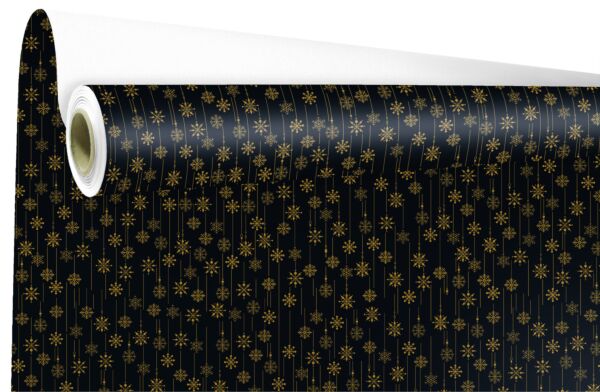 Snow wrapping paper