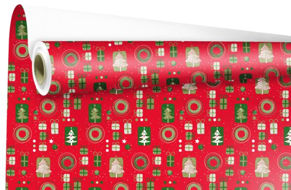 Zoelie wrapping paper  0.69x50 m rouge 60