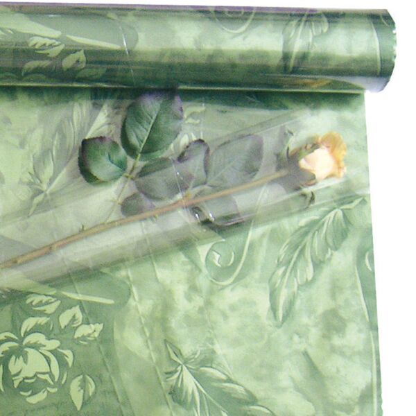 Patterned polypro double film roll Dédicace for mourning