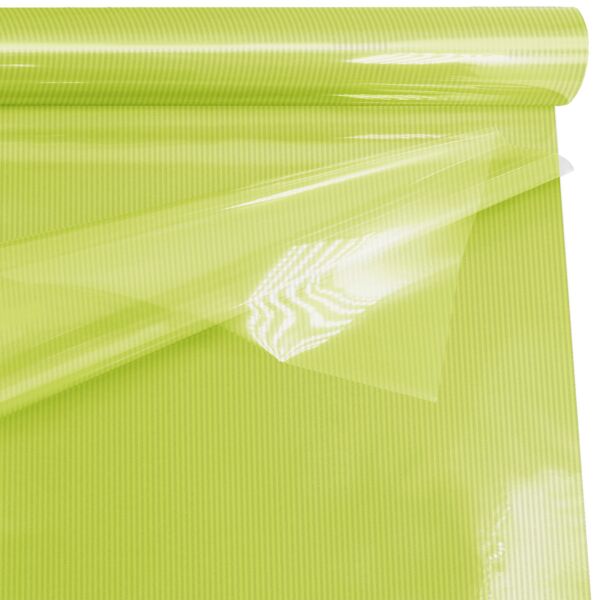 Polypro double film roll Kraft for mourning 0.80x50 m vert 35