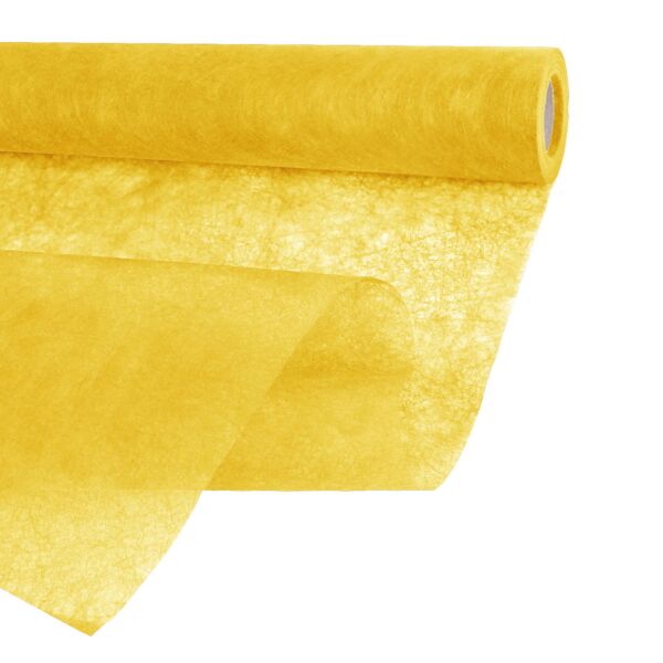 Rouleau de fibre Mistral pour mariage 0.75x20 m jaune