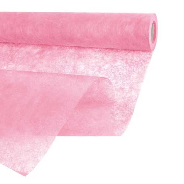 Rouleau de fibre Mistral pour mariage 0.75x20 m rose