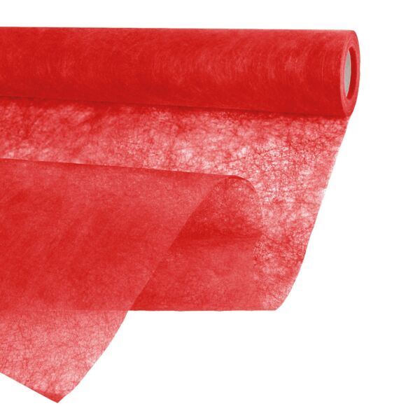 Fiber roll Mistral for wedding 0.75x20 m rouge