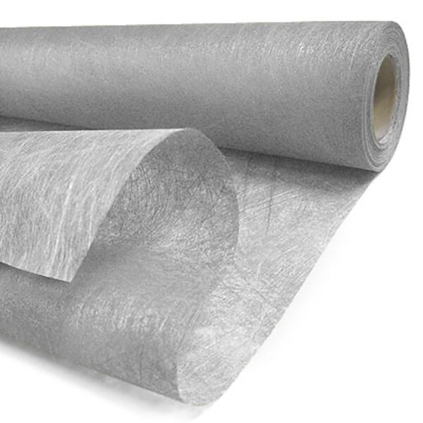 Fiber roll Metallic mistral for Christmast 0.75x20 m argent