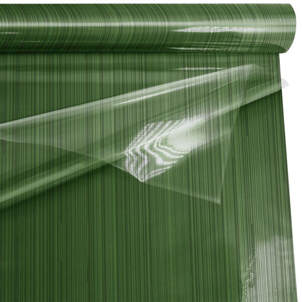 Patterned polypro double film roll Ritmic for mourning 0.80x50 m vert 35