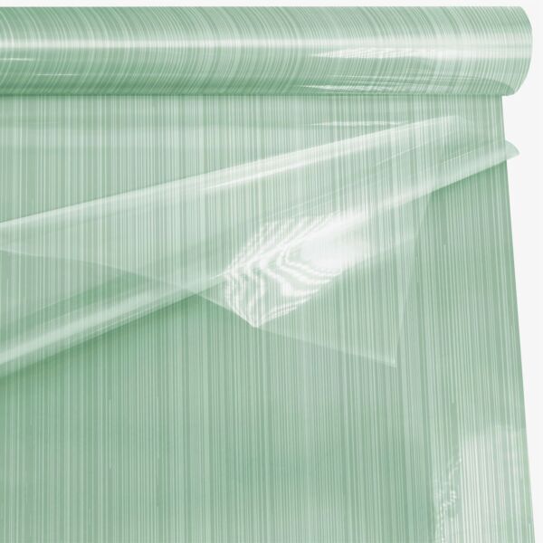 Patterned polypro double film roll Ritmic for mourning 0.80x50 m vert 35