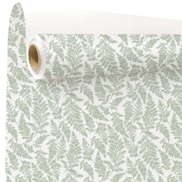 Patterned kraft roll Cyrielle 0.79x40 m vert 60