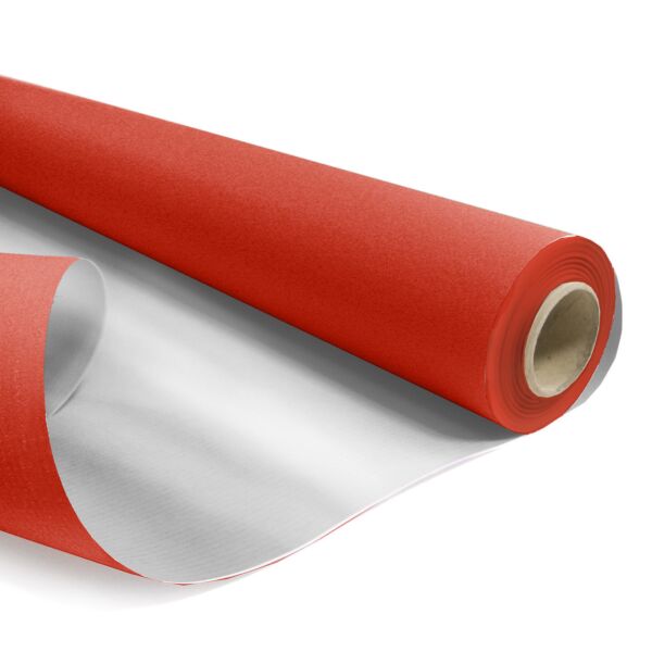 Kraft roll Duo Metallic 0.79x40 m rouge 60