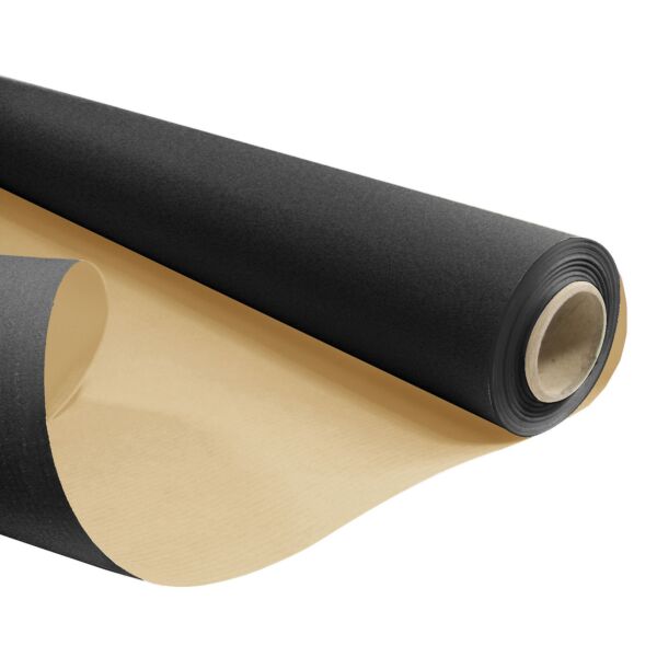 Natural kraft roll 120m 0.79x120 m noir 60