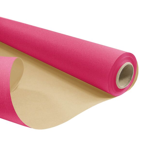 Rouleau kraft blanchi résistant à l'eau 0.80x25 m blanc 60