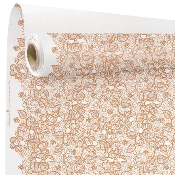 Rouleau kraft fantaisie Subtilité 0.80x40 m blanc 60