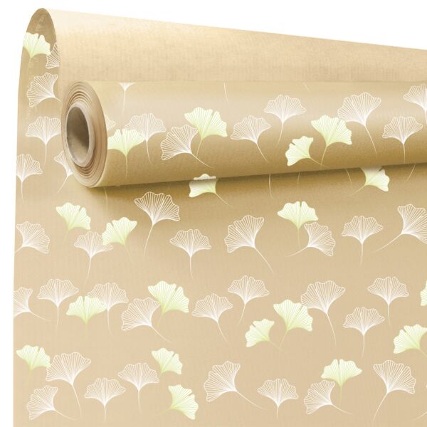 Patterned kraft roll Tokyo 0.79x40 m vert 60