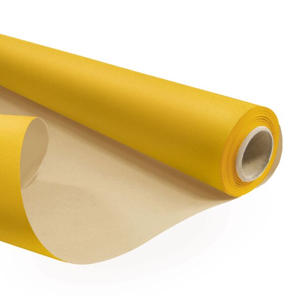Water resistant natural kraft roll 0.79x25 m jaune 60
