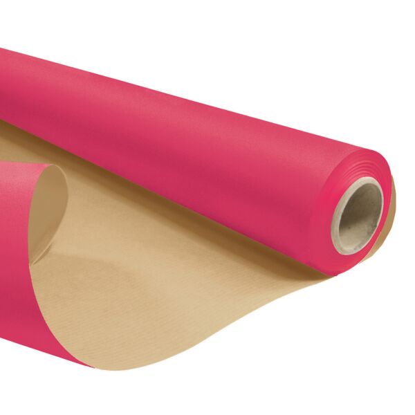 Water resistant natural kraft roll 0.79x25 m rose 60