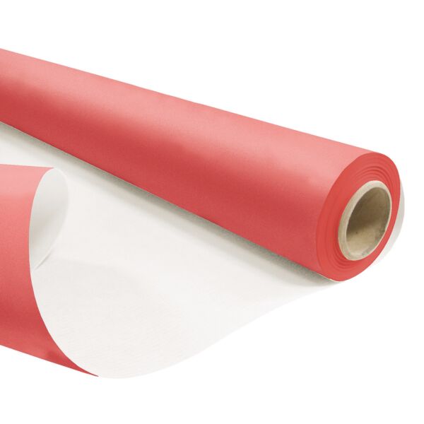 Rouleau de papier kraft blanc résistant à l'eau 25m, couleurs pastels