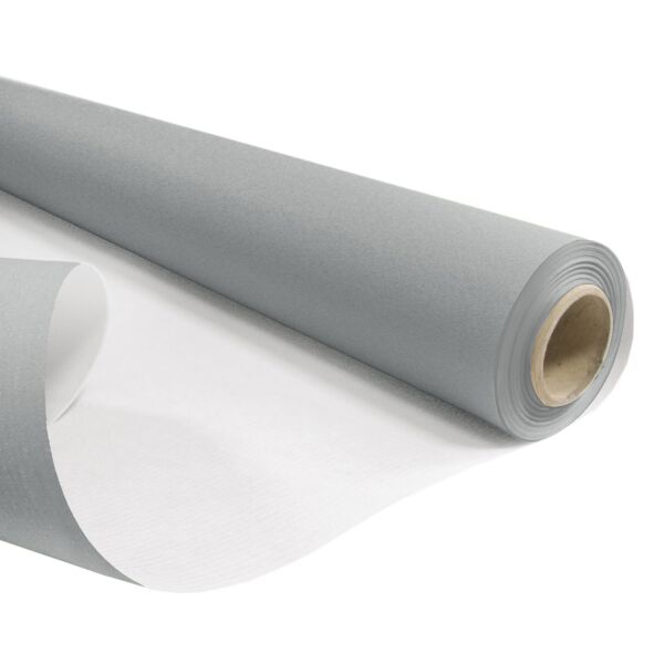 Whitened kraft roll 40m .79x40 m gris 60