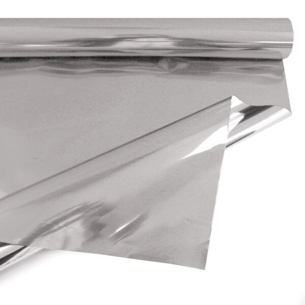 Metallic polypro roll for bouquets 0.70x50 m neutre 35