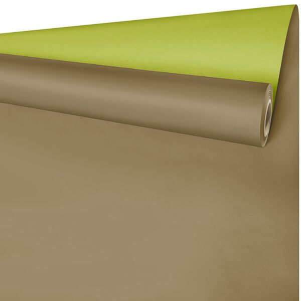 Rouleau de papier offset 0.79x50 m marron 80